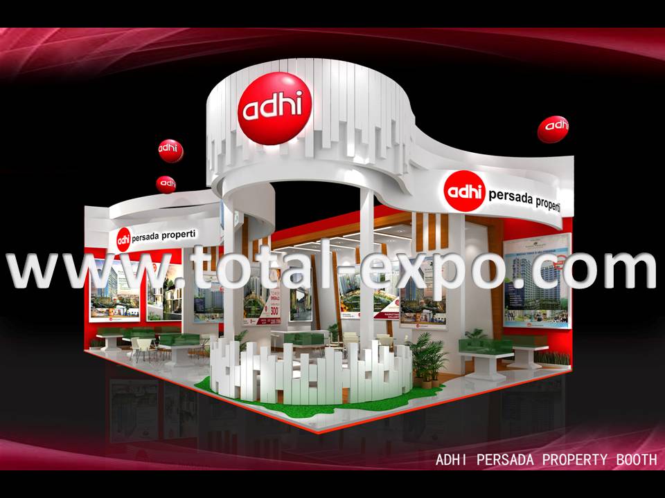 Booth Stand Pameran Adhi Persada Property Perumahan Developer