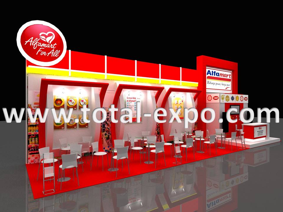 Design Stand Booth Pameran Exhibition 8 x 4