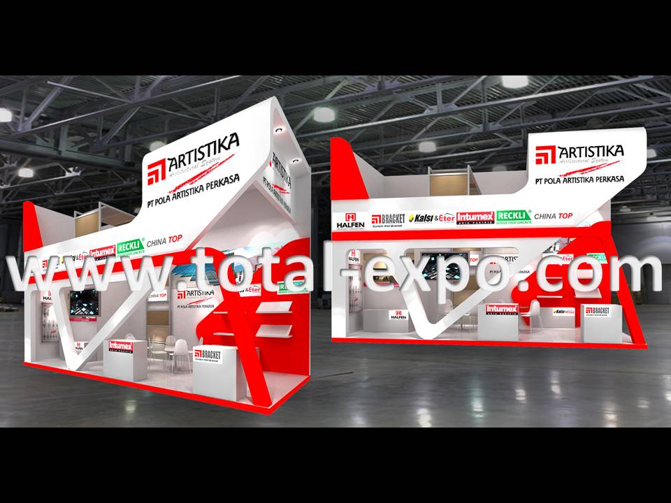 Jasa Design Booth Stand Desain Pameran Expo 9 x 4