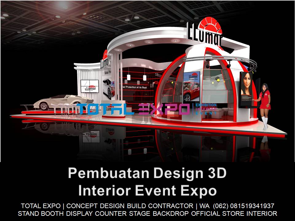 Jasa Design Booth Desain Stand Expo Exhibition Event Kontraktor Pameran Event
