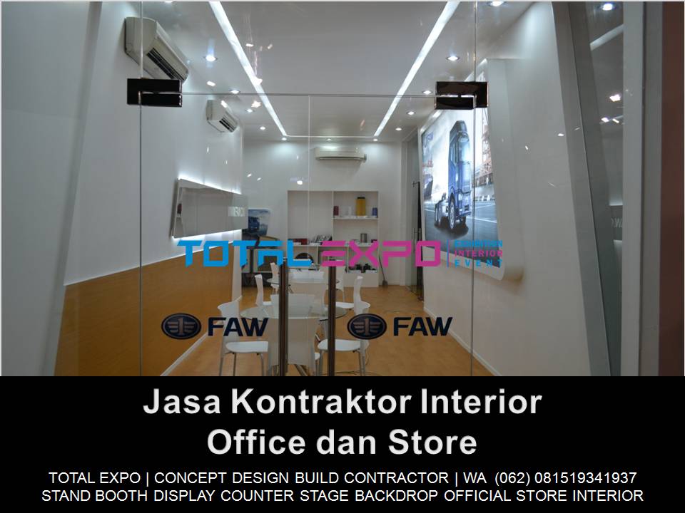 Jasa Kontraktor Interior Pembuatan Konstruksi Interior Office Kantor dan Store Toko