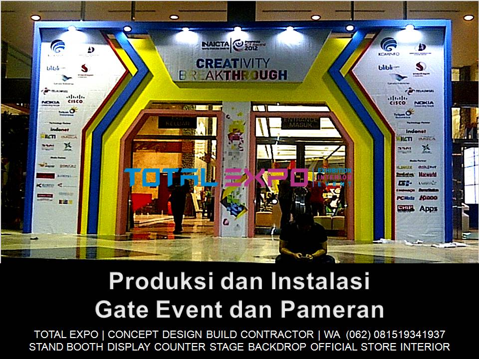 Jasa Pembuatan Gate Sewa Rental Gate Event Acara Pameran Buat Bikin Gate