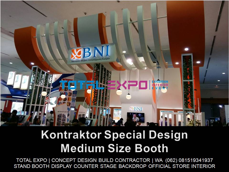 Kontraktor Special Design Exhibition Contractor Stand Booth Builder Jakarta Indonesia Custom
